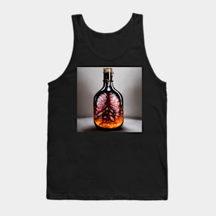 Crystalised Lungs in a Jar Tank Top